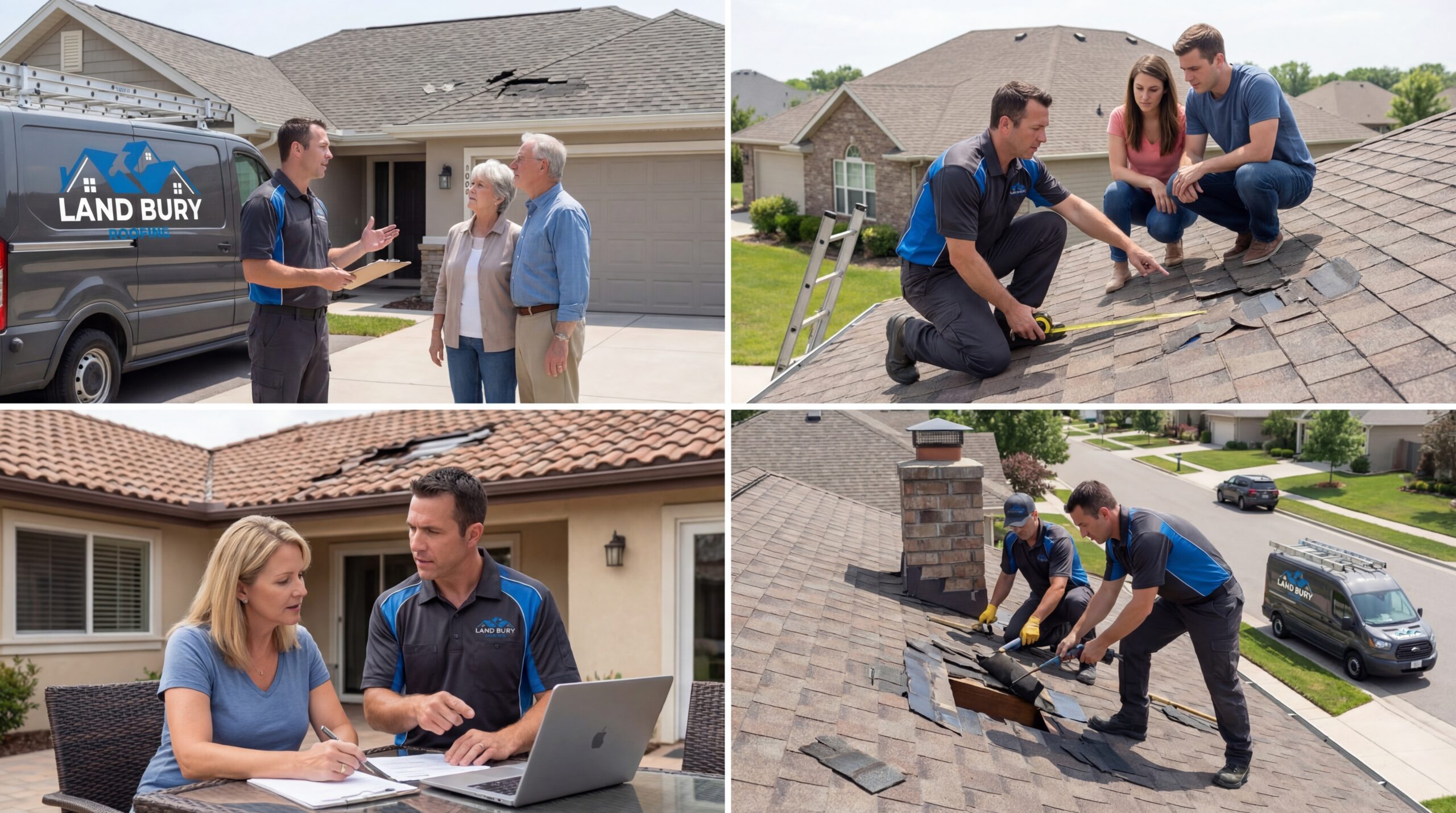 Professional roofer vs DIY Waterbury CT - Land Bury Roofing licensed crew